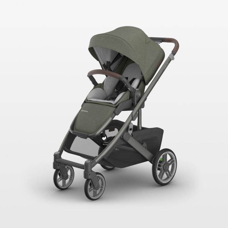 UPPAbaby Cruz V3 Evelyn Meadow Green Reclining Baby Stroller