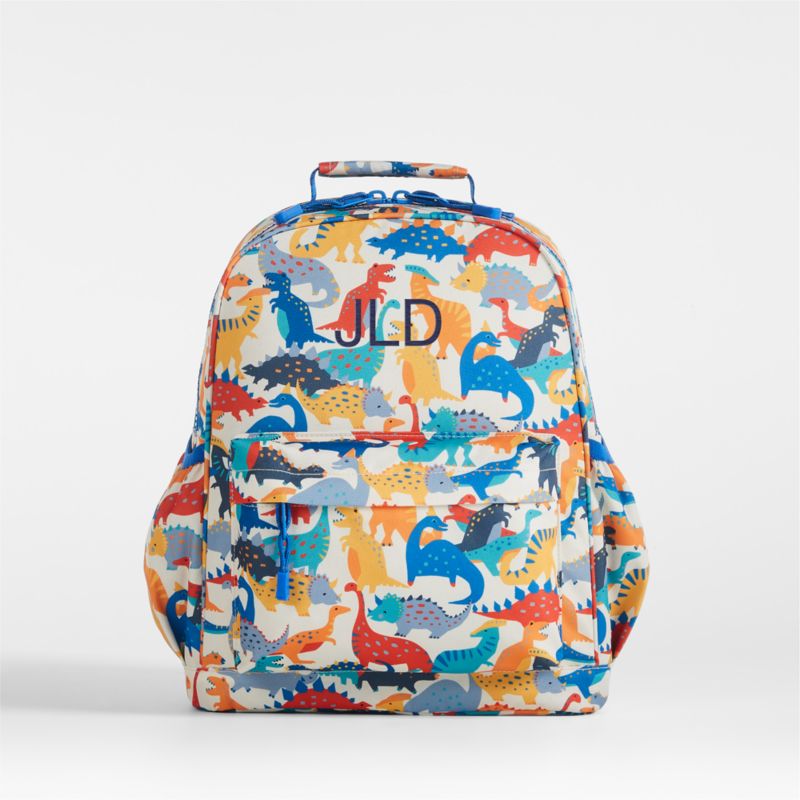 Dreamer Dino Party Medium Kids Backpack with Side Pockets