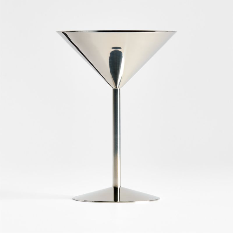 Easton 8-oz. Silver Martini Glass