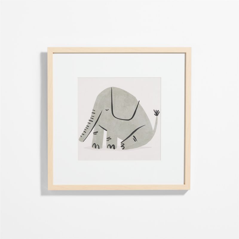 Elephant Framed Wall Art Print