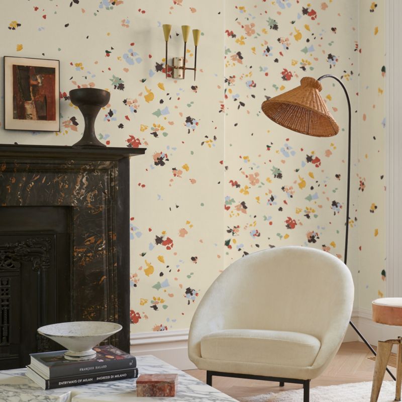 Backdrop Fairfarren Warm Multicolor Wallpaper