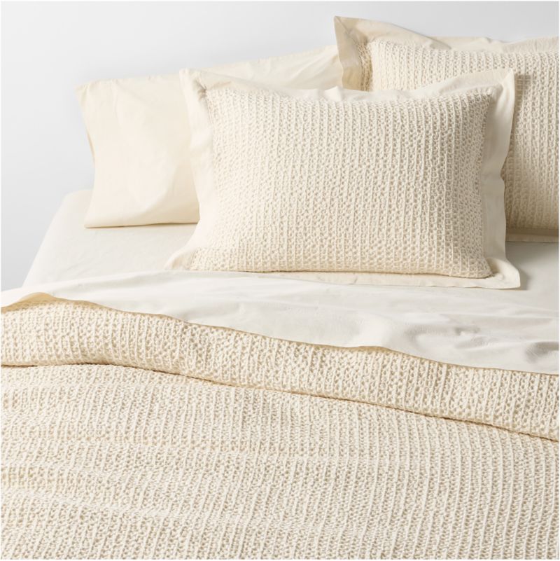 Cozysoft Organic Jersey Charcoal Grey King Duvet Cover