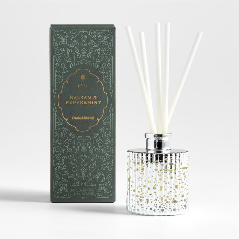 Fete Silver Alpine Holiday Scented Diffuser