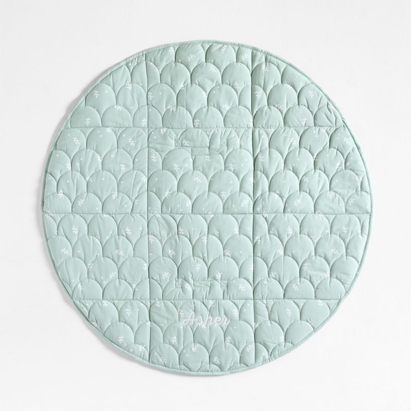 Fold and Go Geometric Leaf Portable Baby Mat