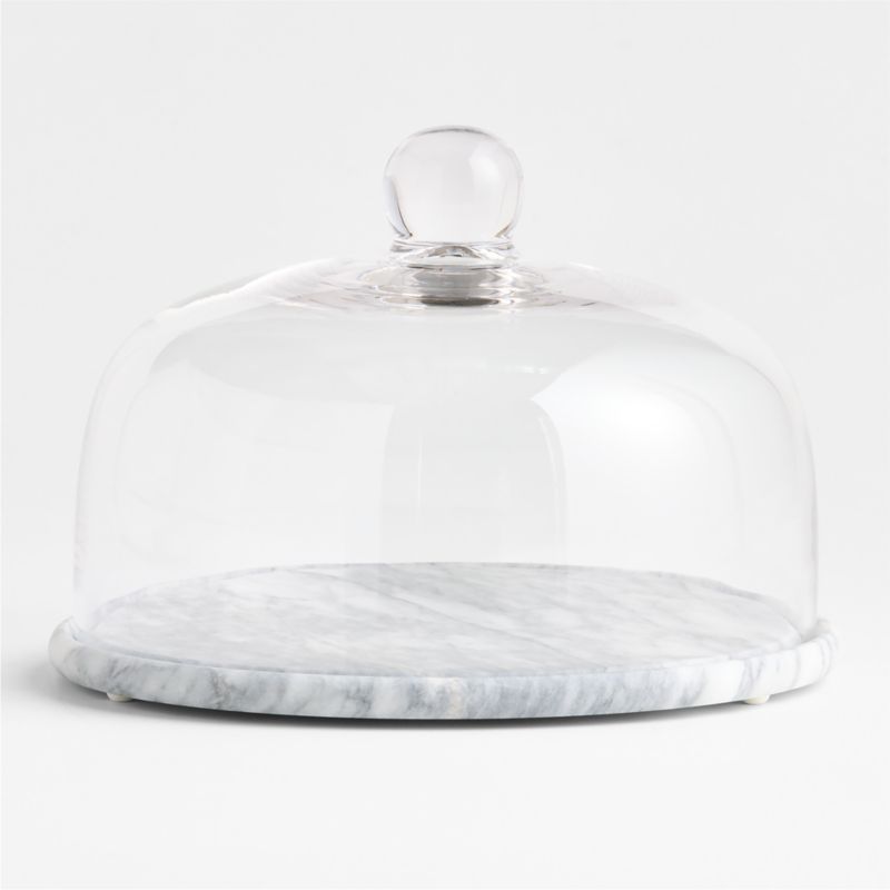 French Kitchen Marble Cheese Dome