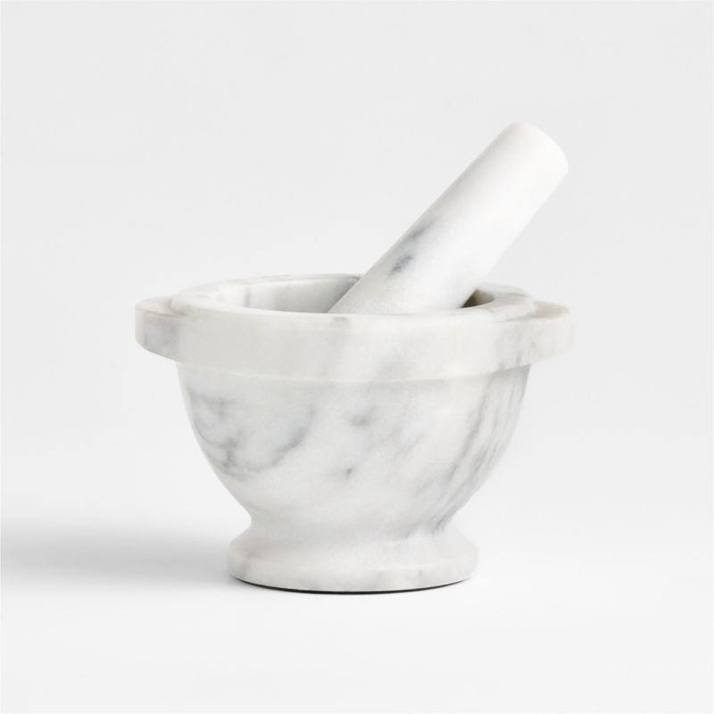 French Kitchen Marble Mortar and Pestle