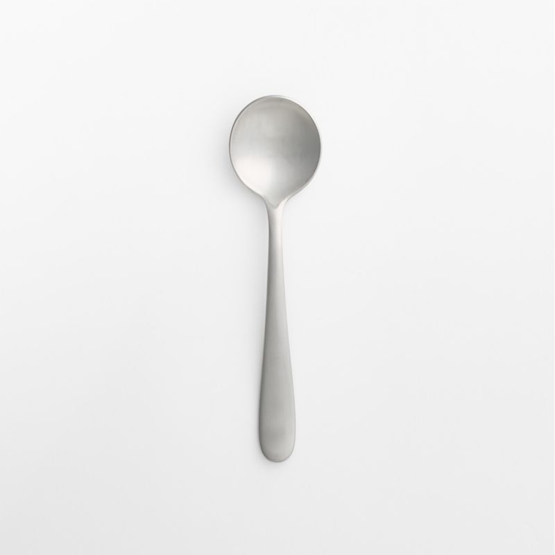 Caesna Satin Dinner Spoon by Robert Welch + Reviews | Crate & Barrel