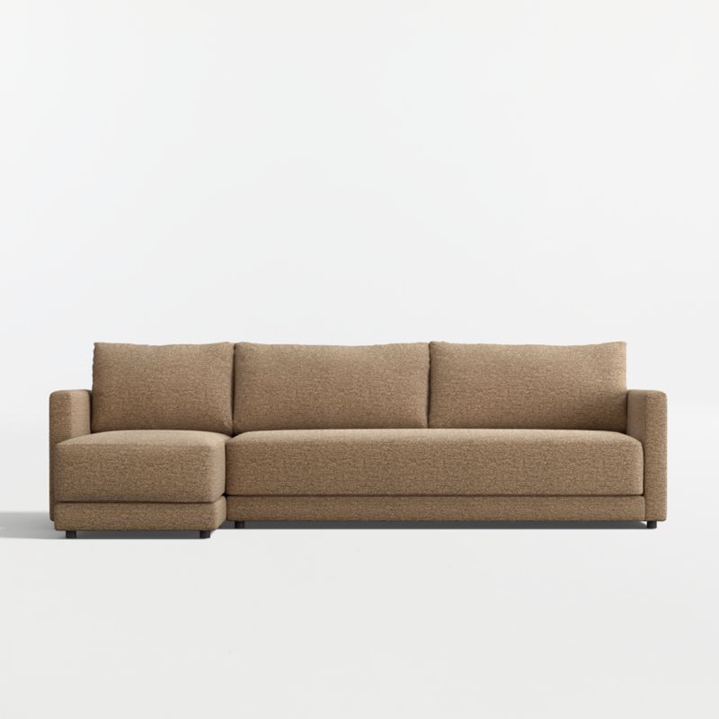 Gather 2-Piece Bench Sectional Sofa with Chaise Lounge