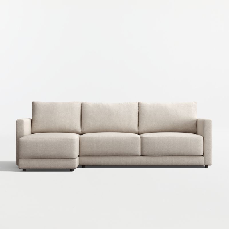 Gather Deep 2-Piece Sectional Sofa with Chaise Lounge