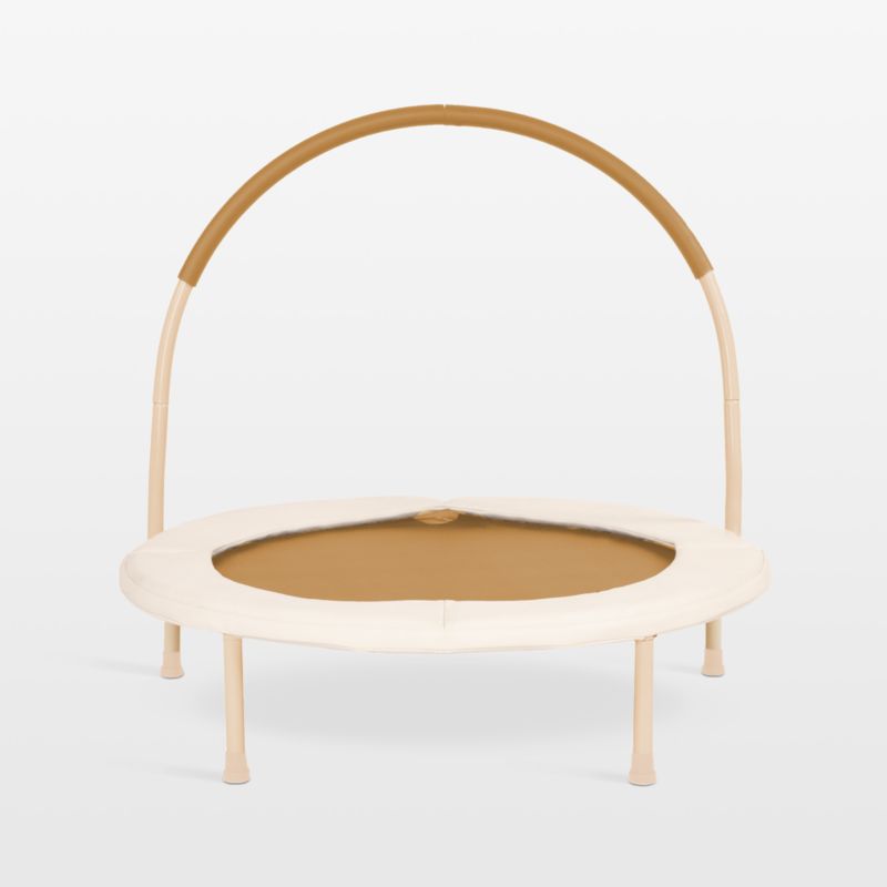 Gathre Ivory Toddler Trampoline with Handle