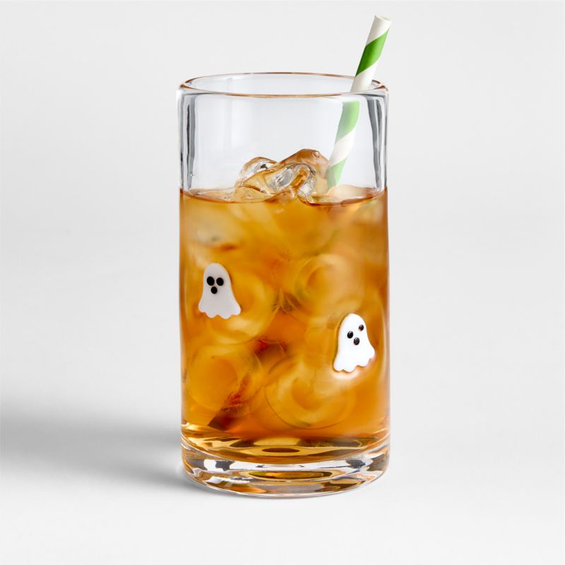 Halloween Ghost Icon 15.5-Oz. Highball Glass
