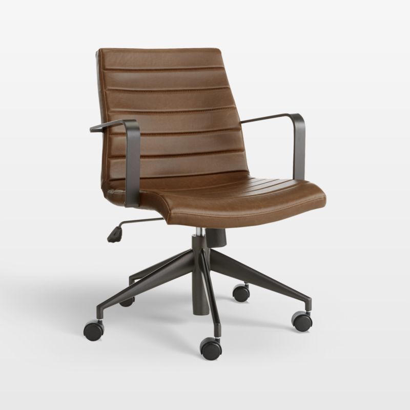 Libby Natural Cane Desk Chair + Reviews | Crate & Barrel