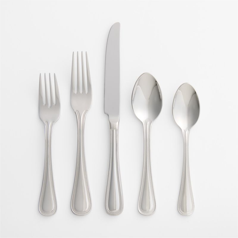 Halsted Mirror Flatware Sets | Crate & Barrel
