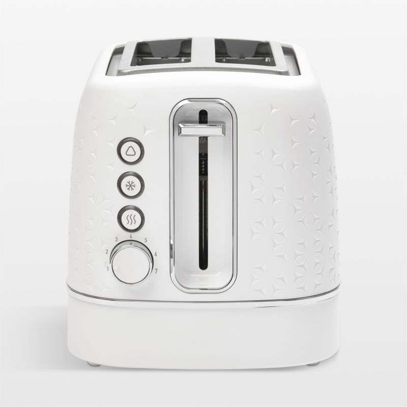 HADEN Starbeck White 2-Slice Toaster