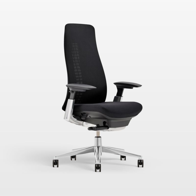 Haworth Fern Upholstered Coal Office Chair