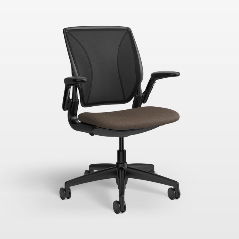 Humanscale World LM Black Seat Task Office Chair | Crate & Barrel
