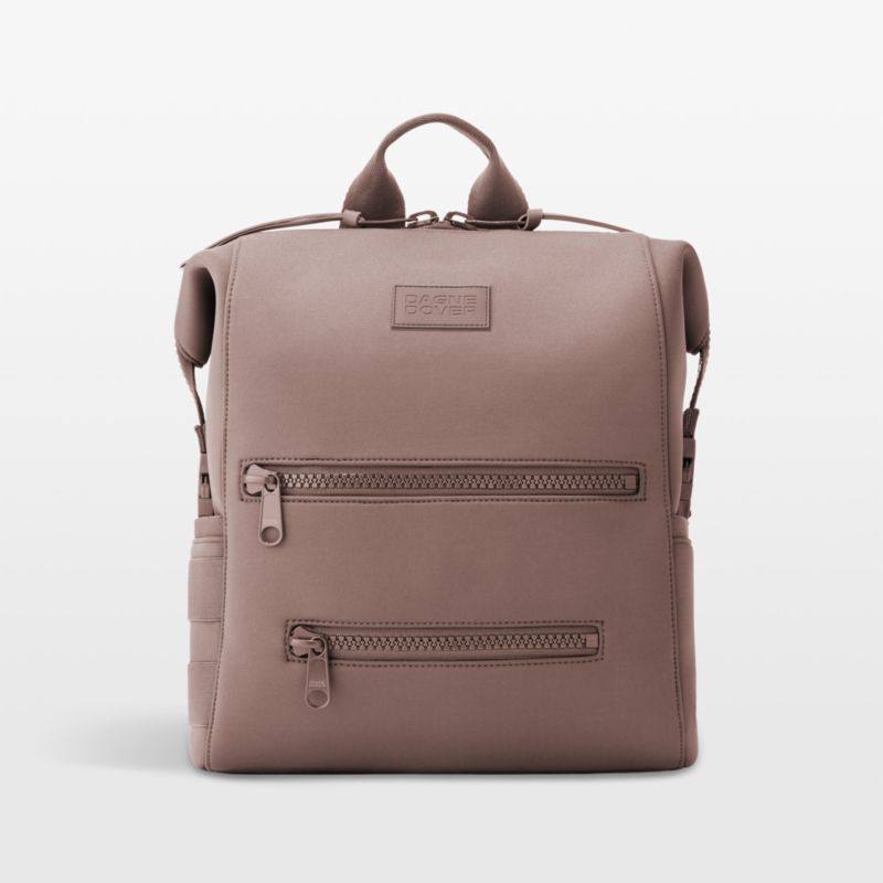 Dagne Dover Indi Diaper Brown Backpack Diaper Bags: Neoprene & Air Mesh | Diaper Backpack main image 3