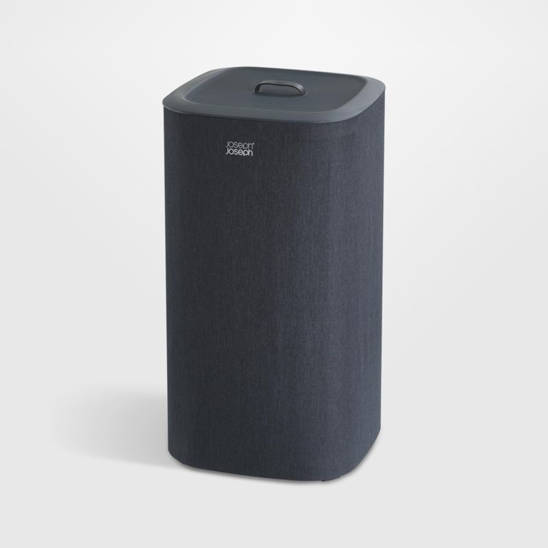 Joseph Joseph Tota 60L Dual Laundry Basket Carbon Black