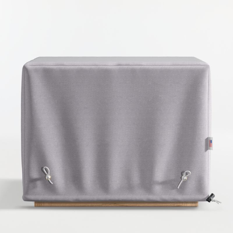 KoverRoos®MAX Batten Outdoor Umbrella Base Side Table Cover by KoverRoos