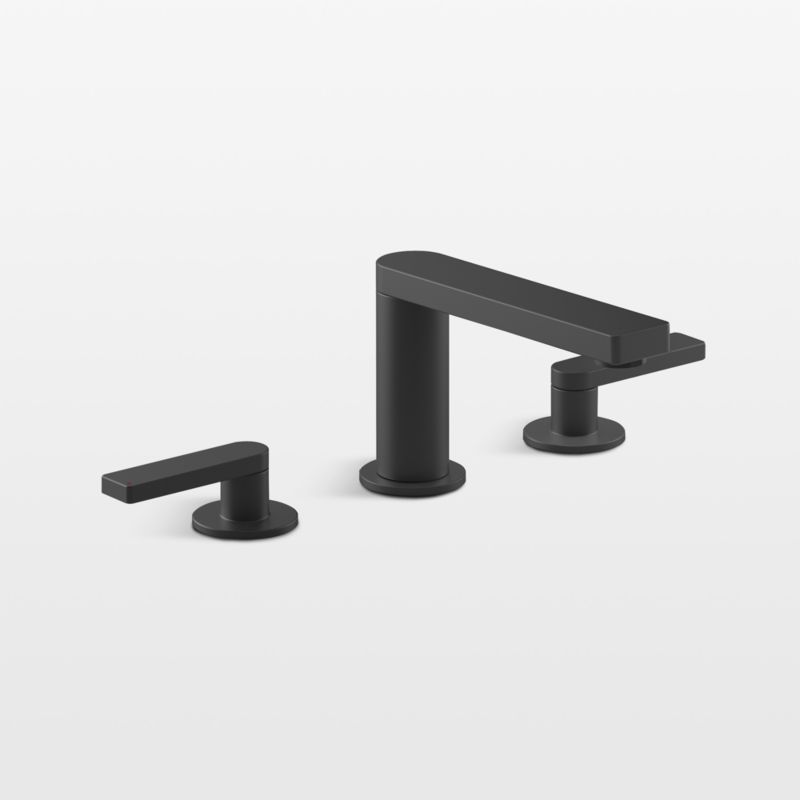 Kohler ® Composed ® Widespread Matte Black Bathroom Sink Faucet<br />