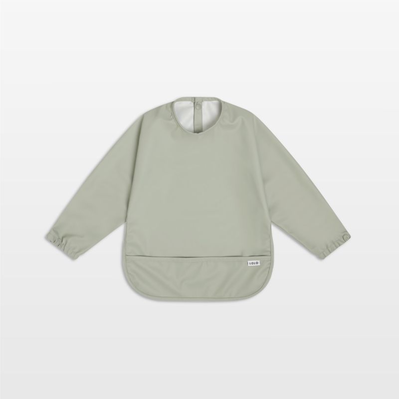Lalo Sage Green Smock Bib