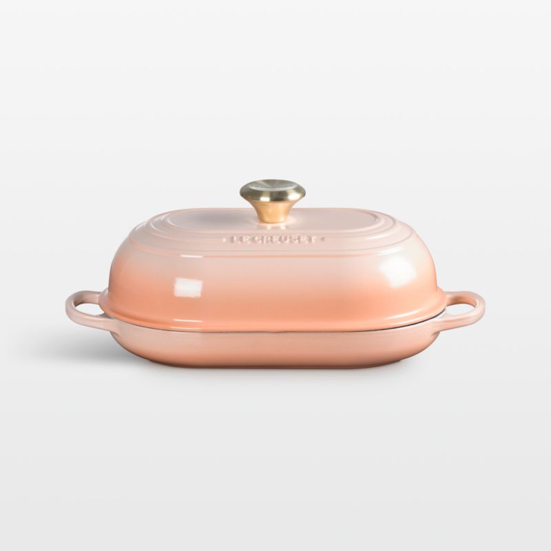 Le Creuset Signature 2.25-Qt. Peche Enameled Cast Iron Petal