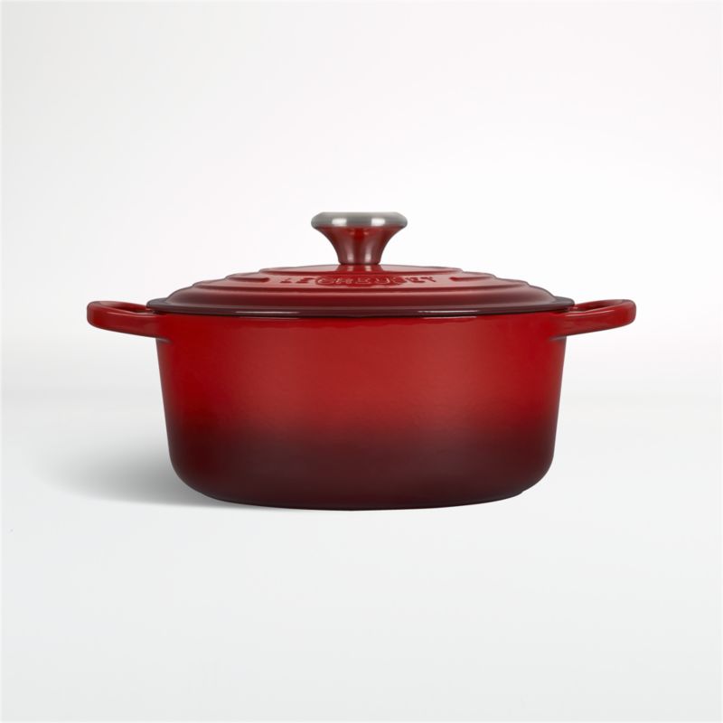 Le Creuset ® Signature 4.5-Qt. Cerise Enameled Cast Iron Round Dutch Oven