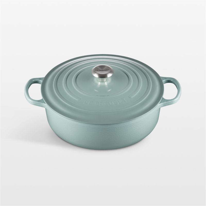 Le Creuset Signature 6.7L/7.25-Qt Nuit Enameled Cast Iron Round