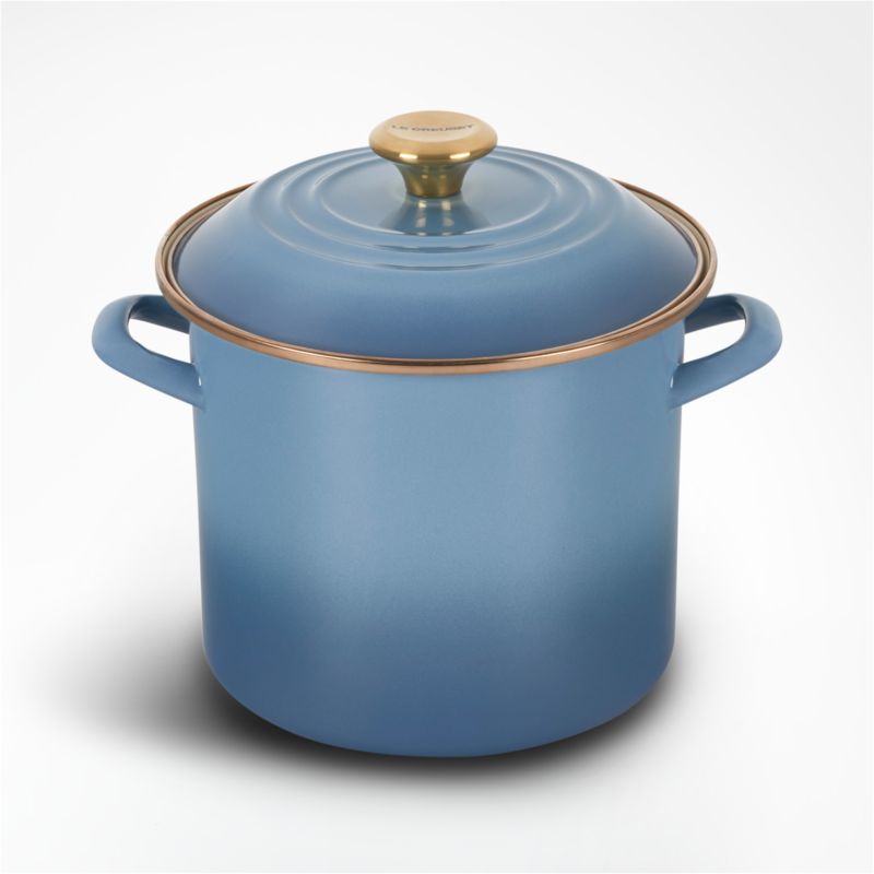 Le Creuset ® 8-Qt. Chambray Enameled Stockpot