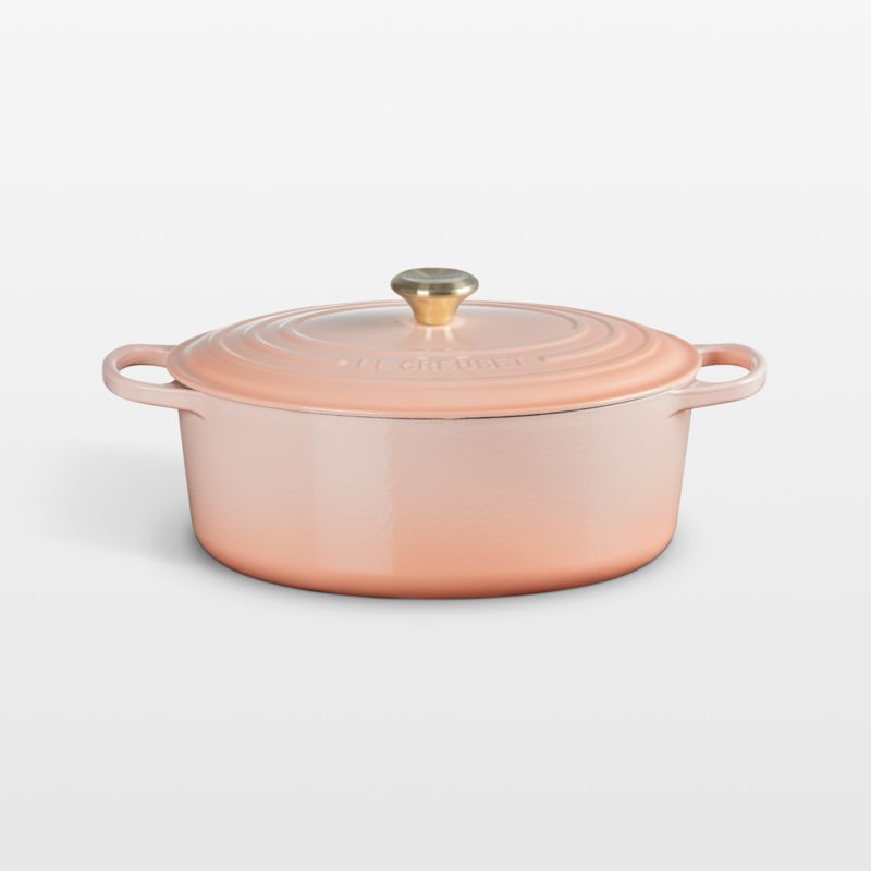 Le Creuset ® Signature 8-Qt. Peche Enameled Cast Iron Oval Dutch Oven
