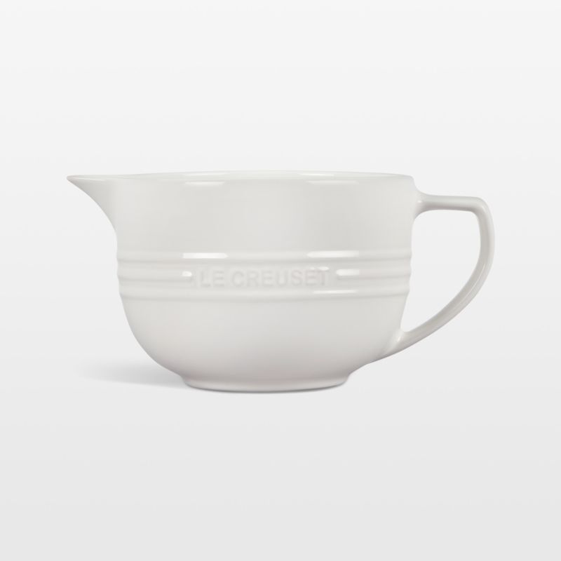 Le Creuset ® White Stoneware Signature Batter Bowl