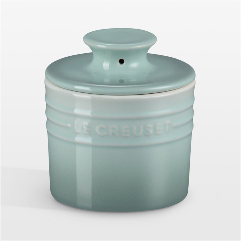 Le Creuset ® Sea Salt 6-oz. Stoneware Butter Crock