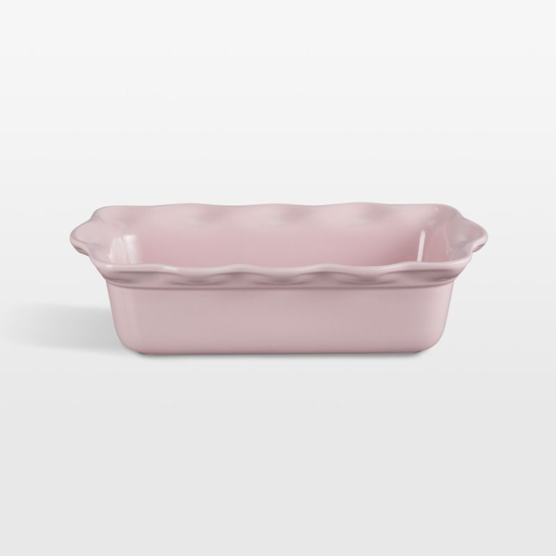 Le Creuset ® Heritage Chiffon Pink Fluted Ceramic Loaf Pan