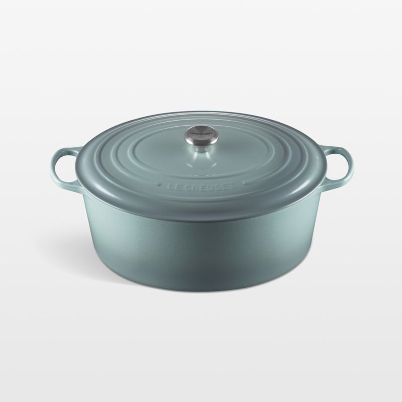 Le Creuset ® Signature 15.5-Qt. Sea Salt Goose Pot Dutch Oven