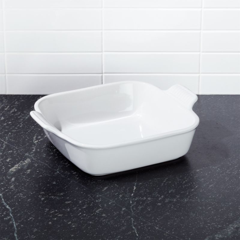 Le Creuset ® Heritage 3-Qt. White Square Baking Dish, 9x9"