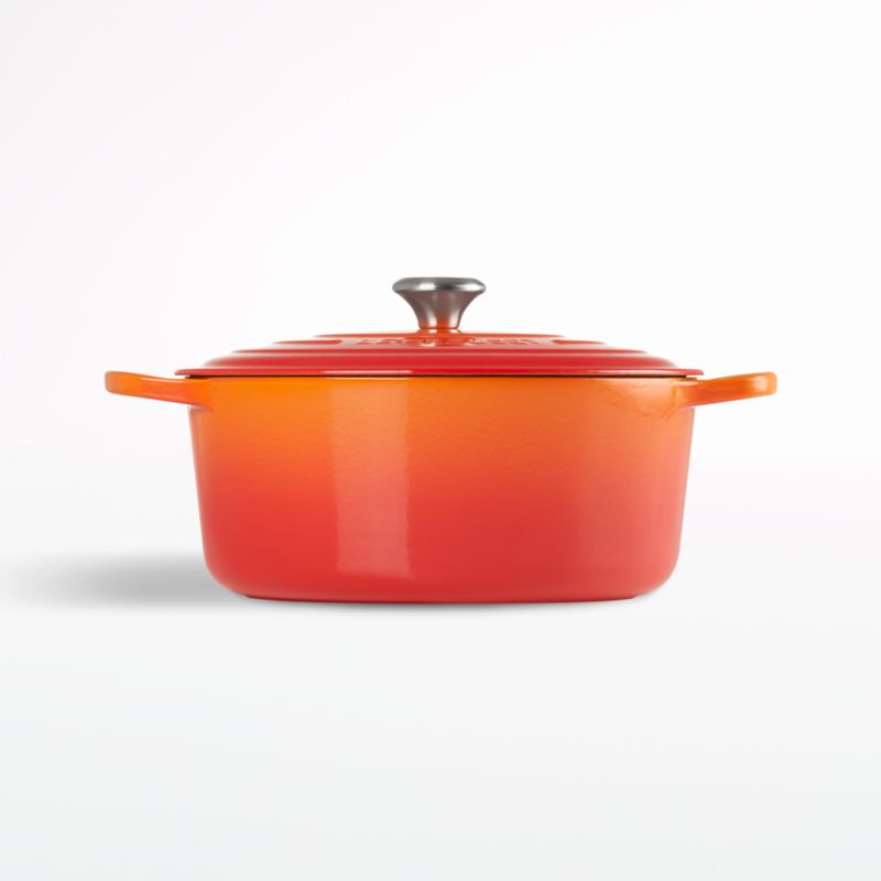 Le Creuset Signature 8-Qt. Flame Enameled Cast Iron Oval Dutch