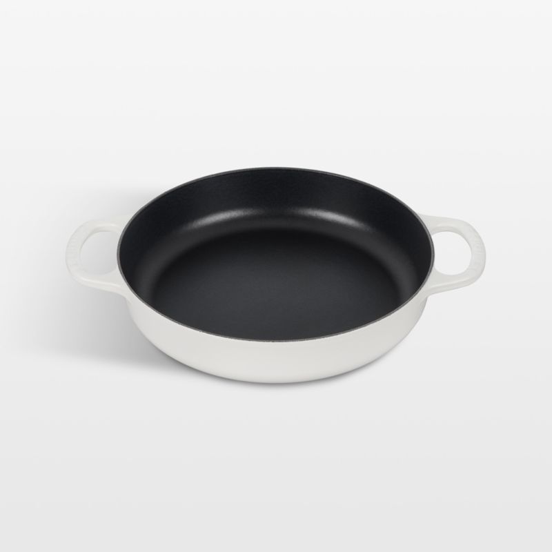 Le Creuset ® Signature 11" White Enameled Cast Iron Everyday Pan
