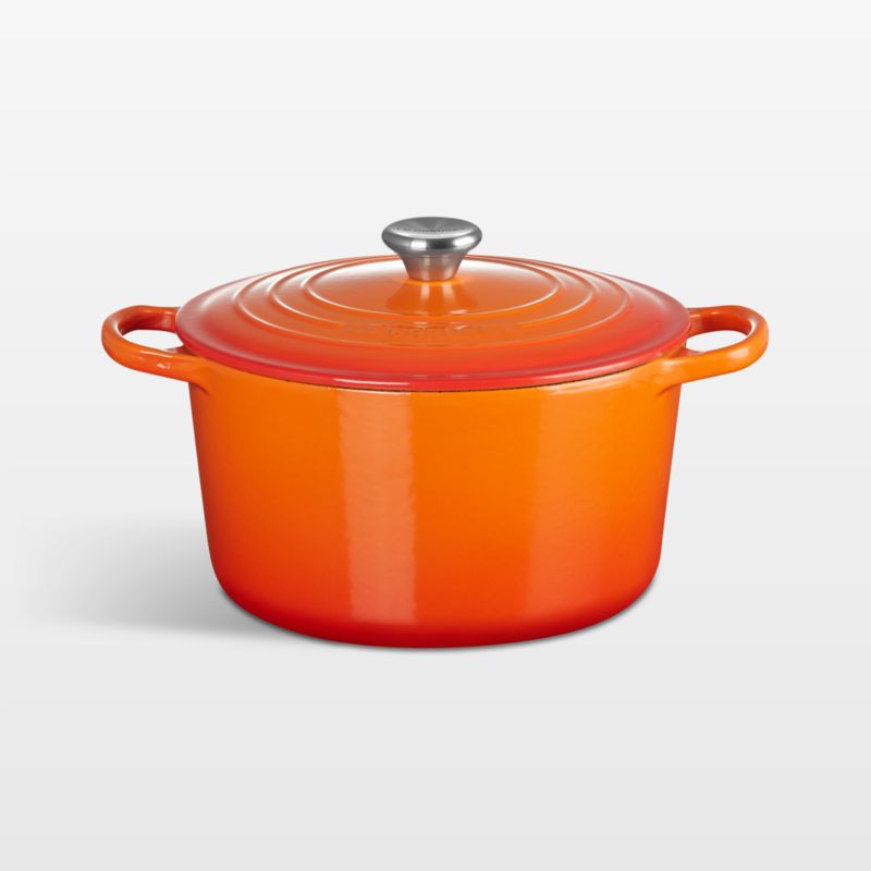 Le Creuset Signature 8-Qt. Flame Enameled Cast Iron Oval Dutch