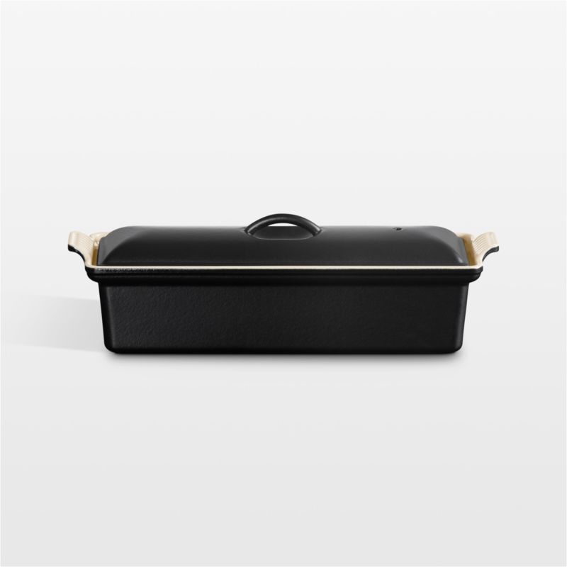 Le Creuset ® 2-Qt. Licorice Enameled Cast Iron Pate Terrine Dish