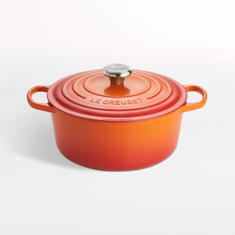 Le Creuset ® Signature 5.5-Qt. Flame Enameled Cast Iron Dutch Oven
