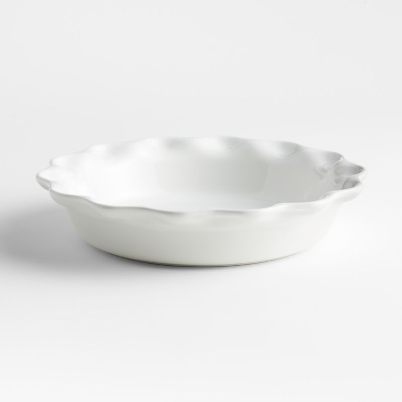Le Creuset ® Heritage 9" White Ceramic Pie Dish