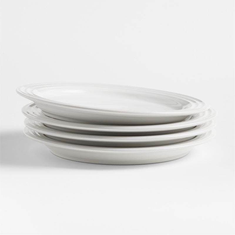 Le Creuset ® White Salad Plates, Set of 4
