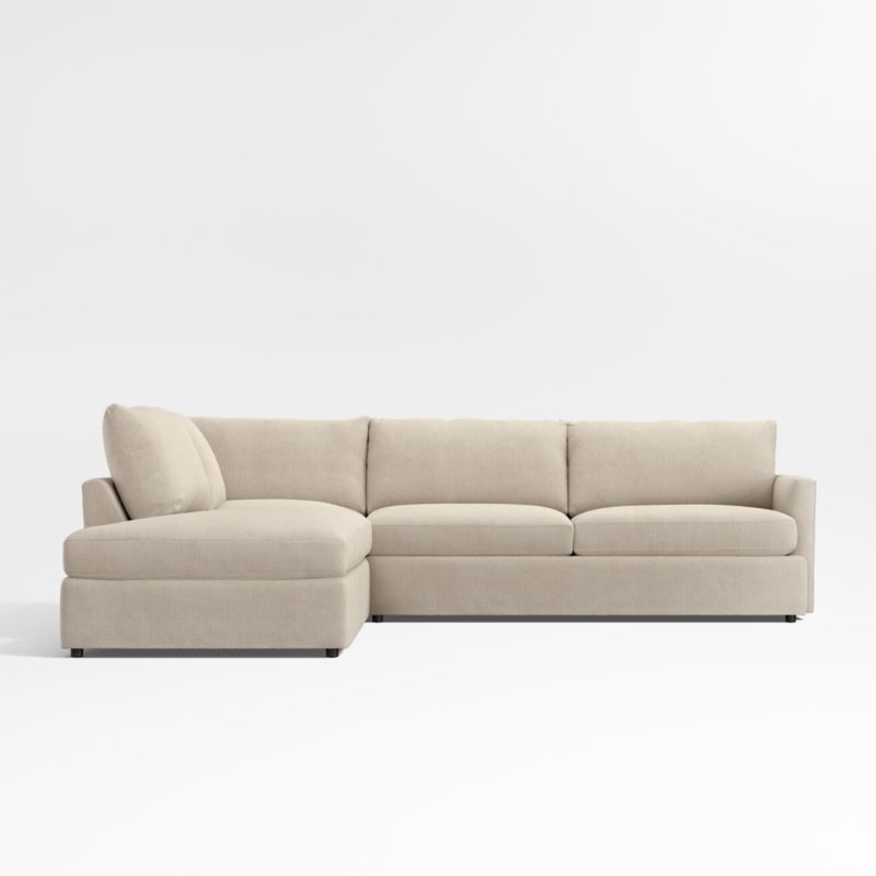 Lounge 3-Piece L-Shaped Sectional Sofa with Bumper