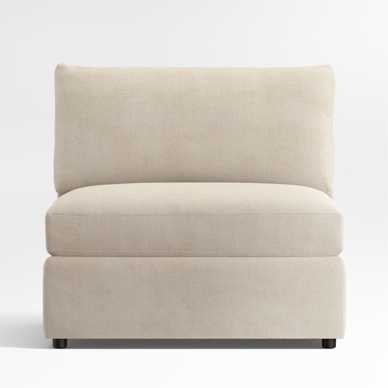Lounge 37" Armless Chair Sectional Piece
