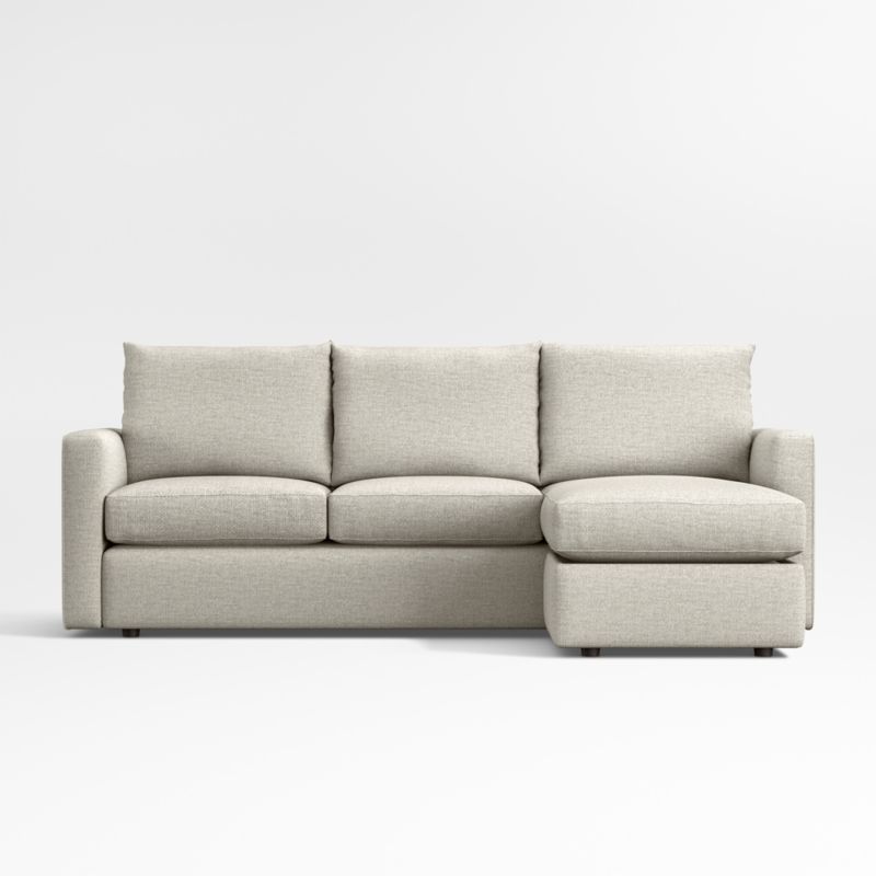 Lounge Classic 93" Reversible Storage Chaise Lounge Sectional Sofa