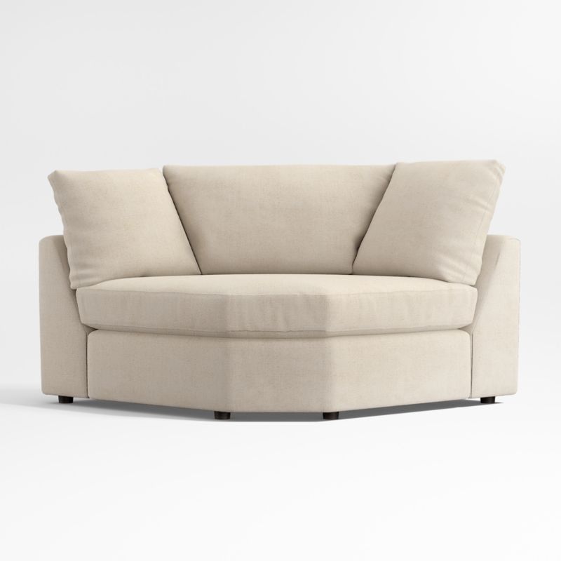 Lounge Wedge Chair Sectional Piece