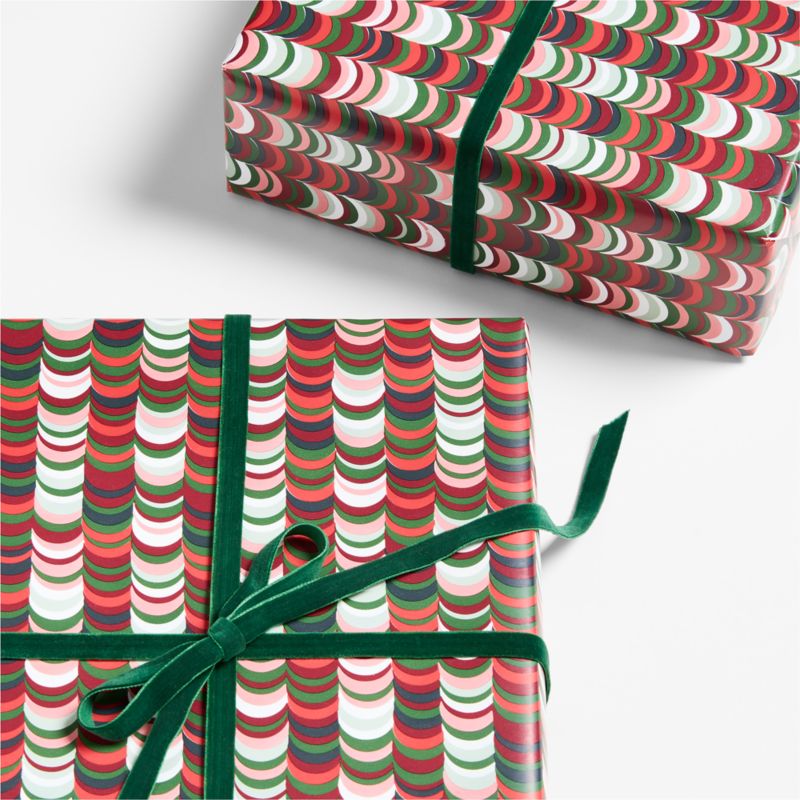 Green Plaid Holiday Gift Wrap