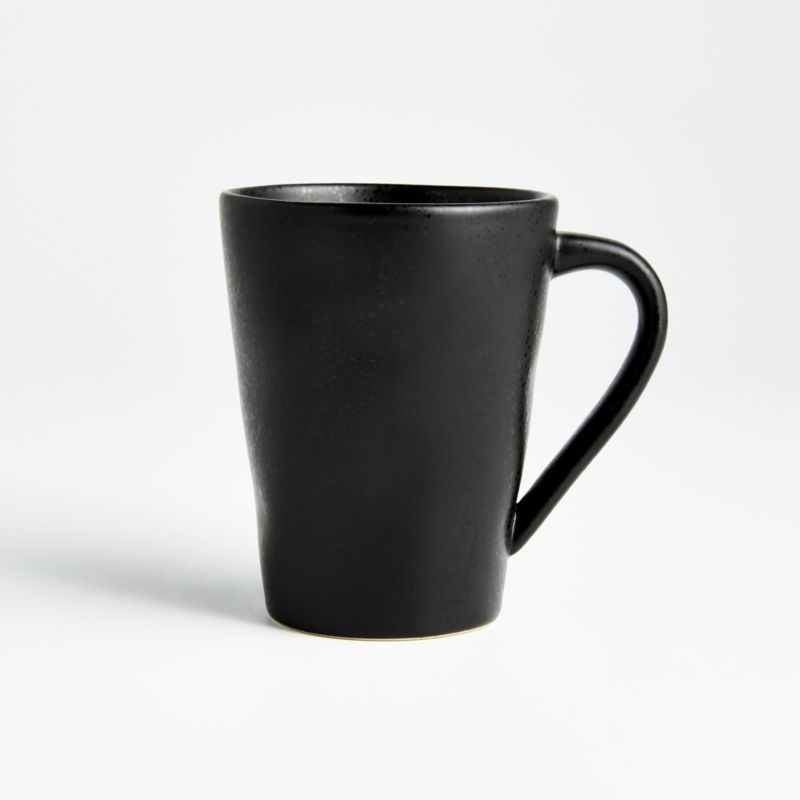 Marin 12-oz. Matte Black Stoneware Mug