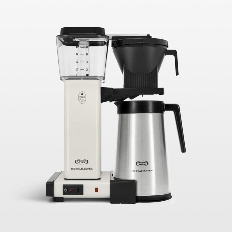 Moccamaster KBGT Thermal Brewer 10-Cup Off-White Coffee Maker