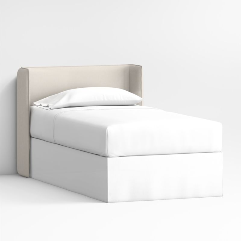 Noa Shelter Cream Upholstered Kids Twin Headboard